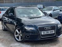 Używany Audi A4 S-Line 2008 Czarny Sedan/Limuzyna
