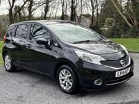 Used Nissan Note Acenta 80 HP (58 kW) 2014 Black Hatchback