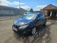 Used Seat Ibiza SE 85 HP (62 kW) 2009 Black Hatchback