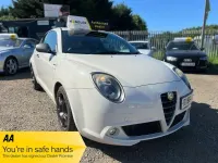 Used Alfa Romeo MiTo Quadrifoglio Verde 105 HP (77 kW) 2016 White Hatchback