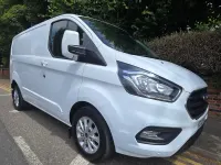 Used Ford Transit Custom Limited 130 HP (95 kW) 2020 White Van