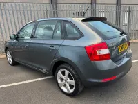 Used Skoda Rapid SE 90 HP (66 kW) 2017 Grey Hatchback