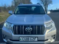 Used Toyota Land Cruiser 177 HP (130 kW) 2018 Silver Hatchback