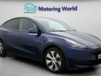 Used Tesla Model Y Long Range AWD 378 kW (514 HP) 2022 Blue SUV