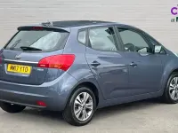 Used Kia Venga 89 HP (65 kW) 2017 Blue Hatchback