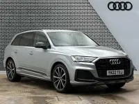 Used Audi Q7 Black Edition 286 HP (210 kW) 2022 Silver SUV