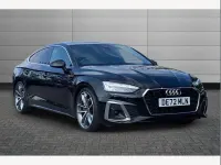Used Audi A5 Sportback S-Line 204 HP (150 kW) 2022 Black Hatchback