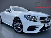 Used Mercedes E220 AMG line 194 HP (142 kW) 2018 White Cabriolet