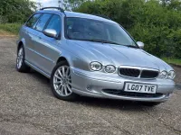 Używany Jaguar X-type Classic 2007 Srebrny Kombi