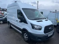 Used Ford Transit 130 HP (95 kW) 2018 White Van