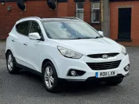 Used Hyundai ix35 Premium 115 HP (84 kW) 2011 White SUV