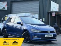 Used VW Polo Match 95 HP (69 kW) 2021 Blue Hatchback