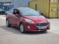 Used Ford Fiesta Zetec 2017 Red Hatchback