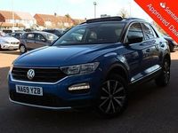 Used VW T-Roc Design 150 HP (110 kW) 2019 Blue SUV