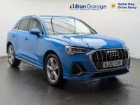 Used Audi Q3 S-Line 150 HP (110 kW) 2020 Blue SUV