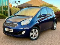Used Kia Venga 90 HP (66 kW) 2011 Blue Hatchback