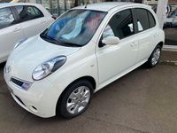 Used Nissan Micra Acenta 88 HP (64 kW) 2009 White Hatchback