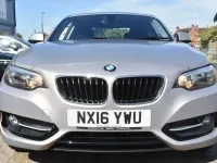 Used BMW 218 Sport Line 136 HP (100 kW) 2016 Silver Coupe