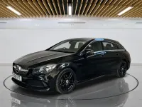 Begagnad Mercedes CLA200 AMG line 2019 Svart Kombi