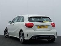 Used Mercedes A220 AMG line 177 HP (130 kW) 2017 White Hatchback