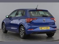 Used VW Polo Life 95 HP (69 kW) 2024 Blue Hatchback