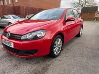 Used VW Golf VI Match 140 HP (102 kW) 2011 Red Hatchback