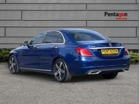 Używany Mercedes C200 Premium Plus 180 KM (132 kW) 2019 Niebieski Sedan/Limuzyna