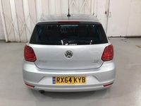 Used VW Polo SE 90 HP (66 kW) 2014 Silver Hatchback