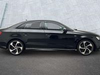 Used Audi A3 Black Edition 147 HP (108 kW) 2018 Black Sedan
