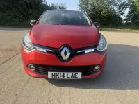 Used Renault Clio Dynamique 90 HP (66 kW) 2014 Red Hatchback