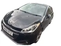 Used Peugeot 208 GT-line 110 HP (80 kW) 2019 Black Hatchback