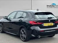 Used BMW 118 M Sport 136 HP (100 kW) 2023 Sapphire black metallic Hatchback