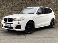 Used BMW X3 M Sport 190 HP (139 kW) 2015 White SUV