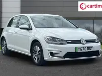 Usado VW e-Golf 100 kW (136 HP) 2020 Branco Citadino