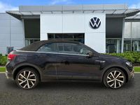 Used VW T-Roc Cabriolet R-line 150 HP (110 kW) 2021 Black Cabriolet