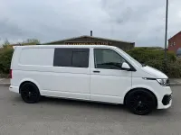Used VW Transporter 150 HP (110 kW) 2021 White Van