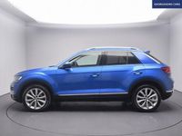 Used VW T-Roc SEL 190 HP (139 kW) 2019 Blue SUV