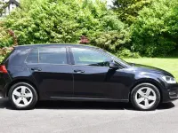 Used VW Golf VII Match 105 HP (77 kW) 2015 Black Hatchback