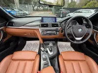 Used BMW 428 Luxury Line 245 HP (180 kW) 2014 Blue Cabriolet