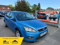 Usado Ford Focus Zetec 2008 Azul Citadino