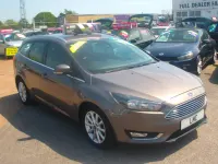 Used Ford Focus Titanium 120 HP (88 kW) 2016 Brown Estate