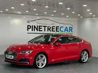 Used Audi A5 Sportback S-Line 190 HP (139 kW) 2017 Red Hatchback