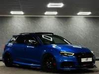 Used Audi RS3 Advanced 530 HP (389 kW) 2018 Blue Sedan