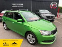 Used Skoda Fabia SE 110 HP (80 kW) 2017 Green Estate