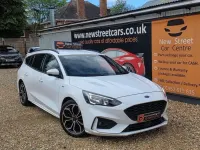Used Ford Focus ST-Line X 125 HP (91 kW) 2018 White Estate