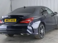 Used Mercedes CLA220 AMG line 2017 Blue Coupe