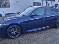 Used Alfa Romeo Giulia Saloon Ti 280 HP (205 kW) 2019 Blue Sedan