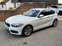 Used BMW 116 Sport Line 116 HP (85 kW) 2016 White Hatchback