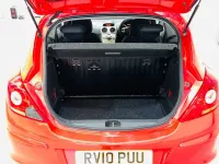Used Vauxhall Corsa 84 HP (61 kW) 2010 Red Hatchback