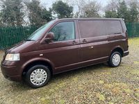 Used VW T5 102 HP (75 kW) 2009 Blackberry brown Van